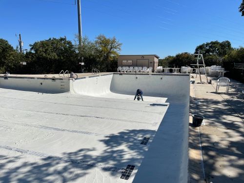 Residential Pool Remodeling for JV Pool & Associates in San Antonio, TX