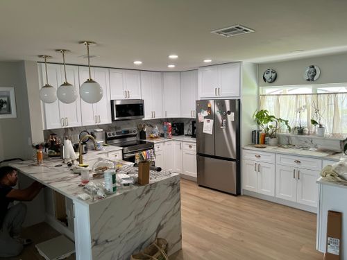 Kitchen and Bathroom Renovations for CGP Construction in Kissimmee, FL