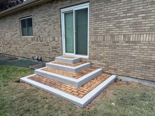 Stair Design & Installation for B&M Concrete LLC in Longmont, CO