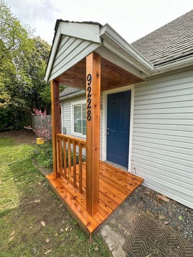 Deck and Patio Installation for 56 West Construction in Placerville, CA