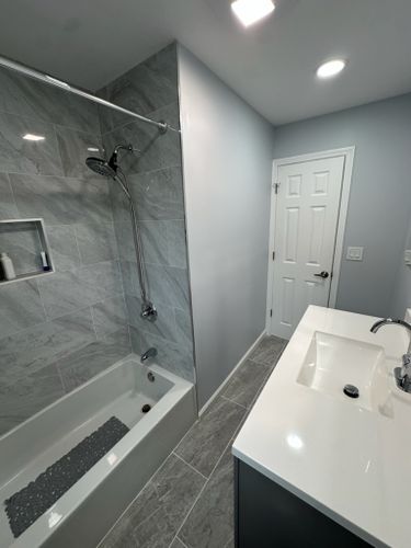 Bathroom Renovation for RMO Construction in Suffolk County, NY