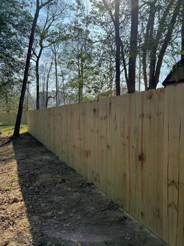 Fence Installation for TG Fencing LLC in Farmville, NC
