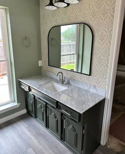 Bathroom Remodel for Champs Construction in Dallas, TX