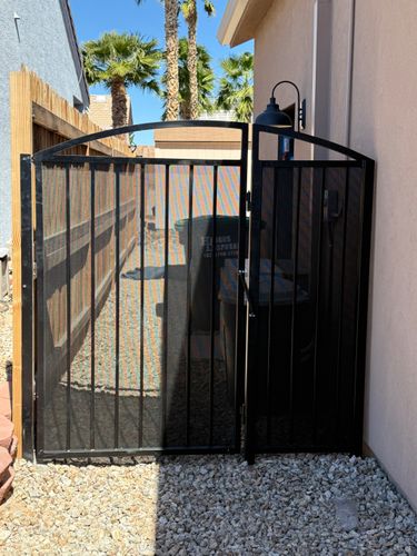 Gate Installation for All-Diaz Welding in Fort Mohave, AZ