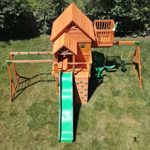 Playset Installation for Fence Medic in Arlington Heights, IL