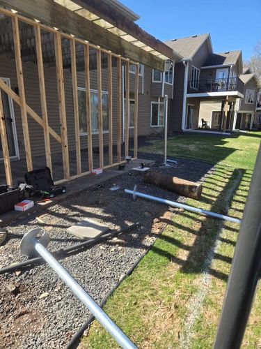 Deck Footings for Elite Piers LLC in East Bethel, MN
