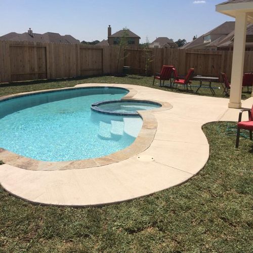 Renovation and Remodeling for Montgomery Custom Pools in Huntsville, TX