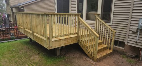 Deck & Patio Installation for Kalthoff Home Improvement in Parksville, NY
