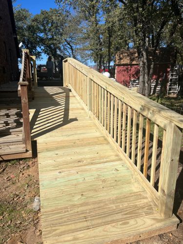 Wood Fencing for BAKER Carpentry in Joshua, TX