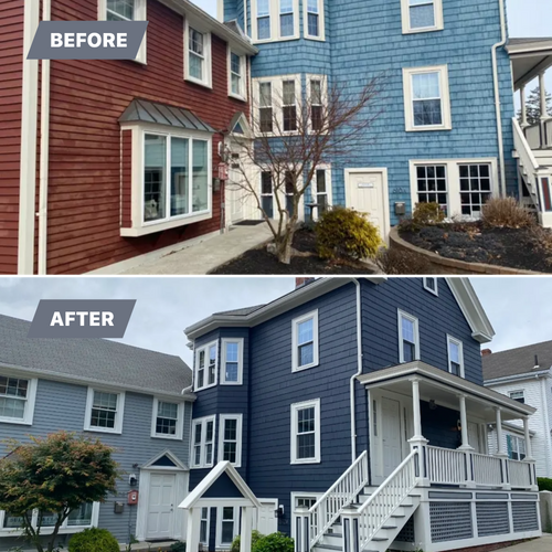 Exterior Painting for Peterson Painting Company in Peabody, Massachusetts