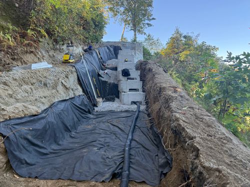 Land Clearing for Elias Grading and Hauling in Black Mountain, NC