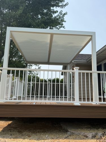Composite Decking for RBM Construction Inc. in Eau Claire, WI