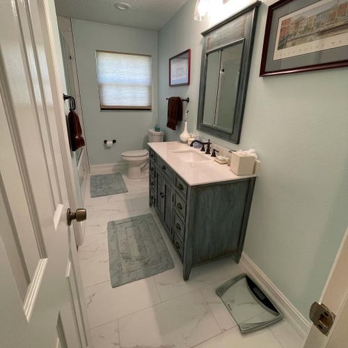 Bathroom Renovation for D&K Remodelers in Orlando, FL