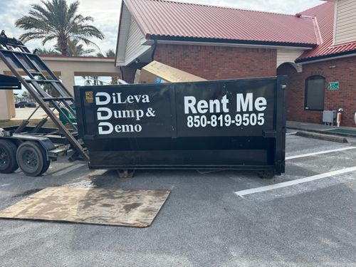 14 YD Dumpster Rental for DiLeva Dump and Demo in Panama City, FL