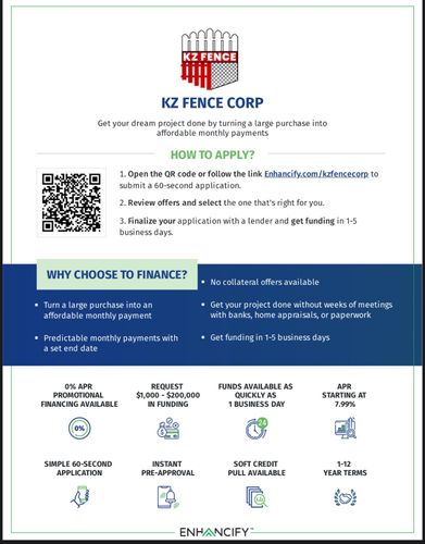  for KZ FENCE CORP in Beaumont, CA