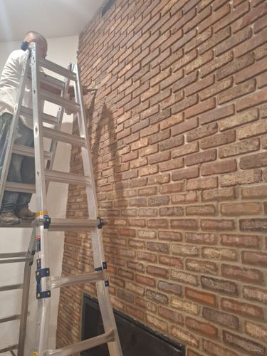 Brickwork for Lonestar Masonry in Pasadena, TX