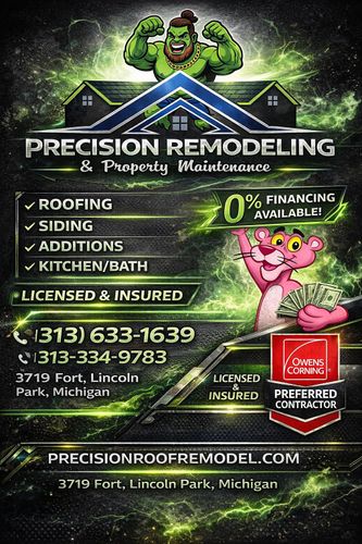  for Precision Remodeling and Property Maintenance  in Detroit, MI