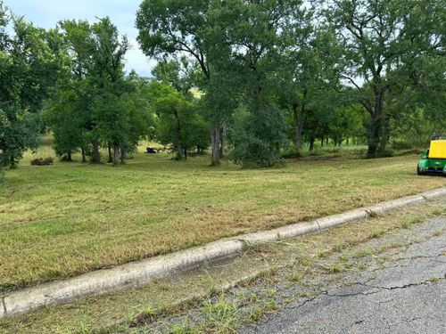 Mowing for Allen Lawn Care in Taylor, Texas