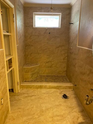 Bathroom Tiling Installation for Harris Tile and Stone in Tyler, TX