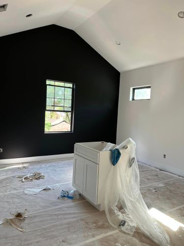 Interior Painting for L.P. Contractors in San Antonio, Texas