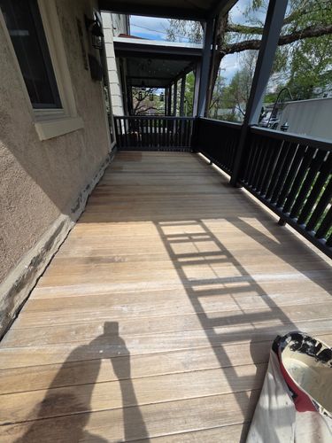 Deck Staining for Freshlook Painting LLC in Springfield, PA