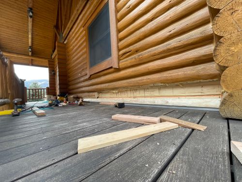 Log Home Restoration for Wild West Log home specialists in Corvallis, MT