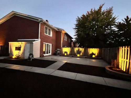 Outdoor Lighting for DG Stone & Landscaping Designs in DuPage County, Illinois