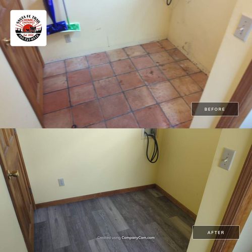 Flooring for Santa Fe Trail Home Repairs in Overbrook, KS