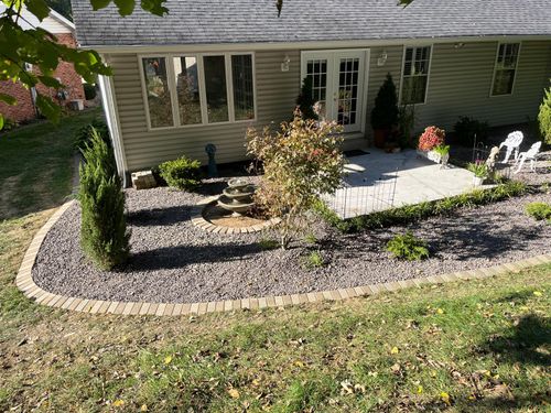 Fountain Installation for VQ Land & Stone in St. Louis, MO