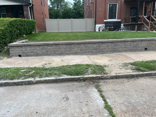 Sod Installation for VQ Land & Stone in St. Louis, MO