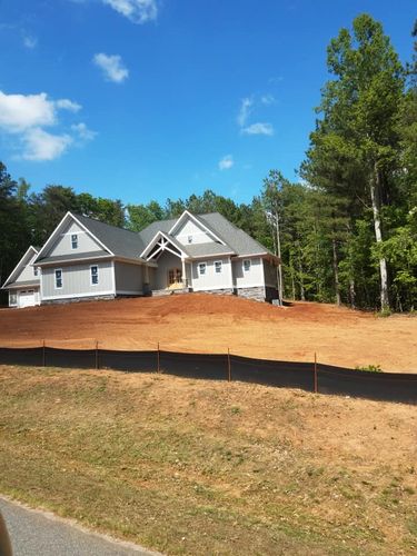 Site Grading for Barnes Backhoe & Grading in Taylorsville, NC