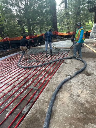 Concrete for Barraza Construction Inc in Truckee, CA