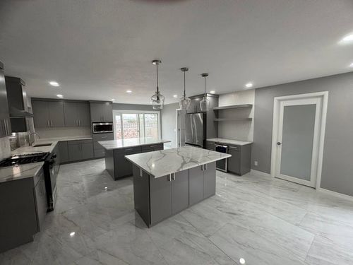 Kitchen Backsplash Tiling for Ck&PRO Construction Inc. in El Paso, TX