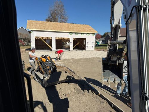 Driveways & Sidewalks for Whitfield Concrete Construction in Solsberry, IN