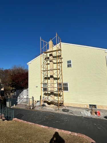 Masonry restoration for DiMaggio & Son's Masonry in Aston, PA