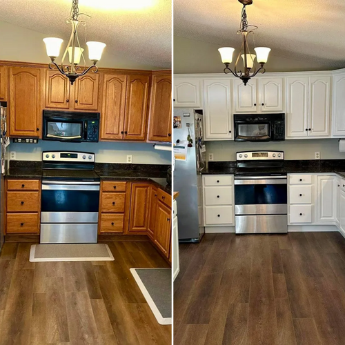 Kitchen Cabinet Refinishing for Elite Pro Painting & Cleaning Inc. in Worcester County, MA