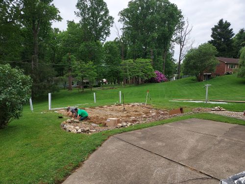 Pool Installation for Xtreme landscaping LLC in Cambridge, OH