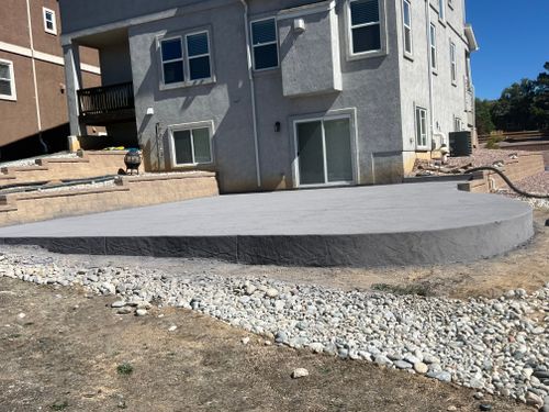 Patio Design & Installation for Highland Concrete & Landscaping in Colorado Springs, CO