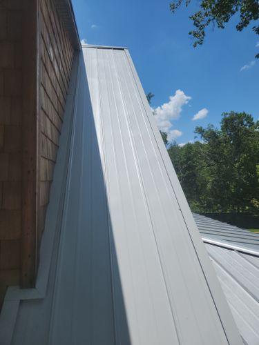 Metal Roof Restoration for Second Chance Painting  in McMinnville, TN