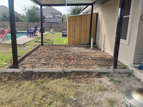 Concrete for Superior Painting and Metal Solutions in Edinburg, TX