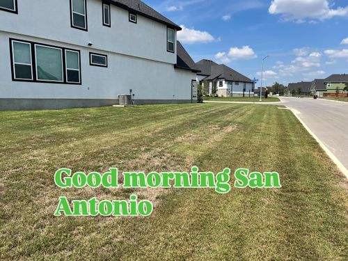 Mowing for CS LawnCare  in San Antonio,  TX