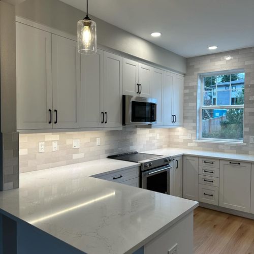 Kitchen Renovation for J. Jensen Enterprises in Renton, WA
