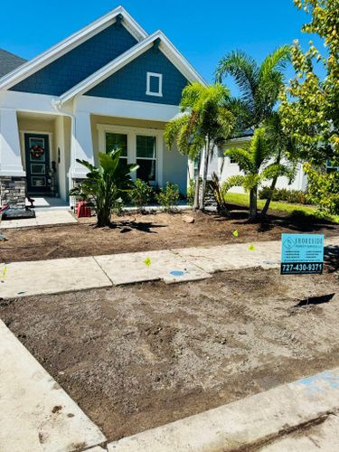 Land Grading for Shoreside Property Services in Apollo Beach, FL
