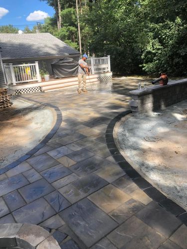 Patio Design & Construction for Tk Construction in Gloucester, MA