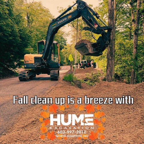 Septic System Installation for Hume Excavation in North Hampton, NH