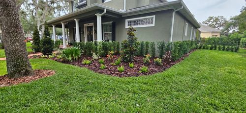 Mulching for Tezna Landscaping, Trees & Pavers in Valrico, FL