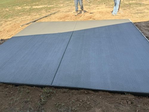 Full Depth Custom Carved Concrete for Whitfield Concrete Construction in Solsberry, IN