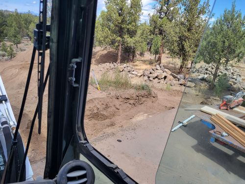 Excavation for TJR Concrete and Construction in Bend, OR
