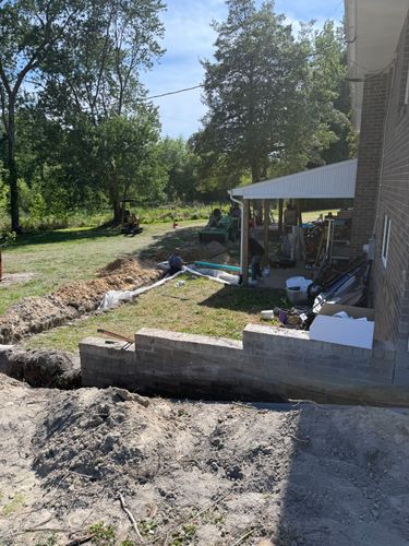 Exterior Drainage for ABC Service Company, LLC in Virginia Beach, VA