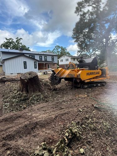 Stump Excavation for Dozier Stump Grinding in Augusta, GA
